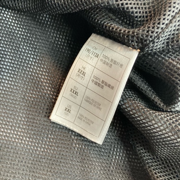 Walt Disney World Mens black grey 1971 Windbreaker Jacket Sz XXL - Picture 3 of 8